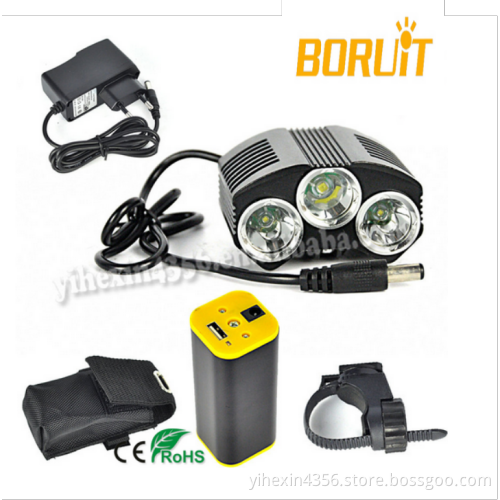 Rechargeable T6 3000 Lumen LED Bike Front Light